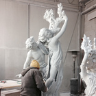 Apollo & Dafne - the carving of a full size marble replica after Lorenzo Bernini